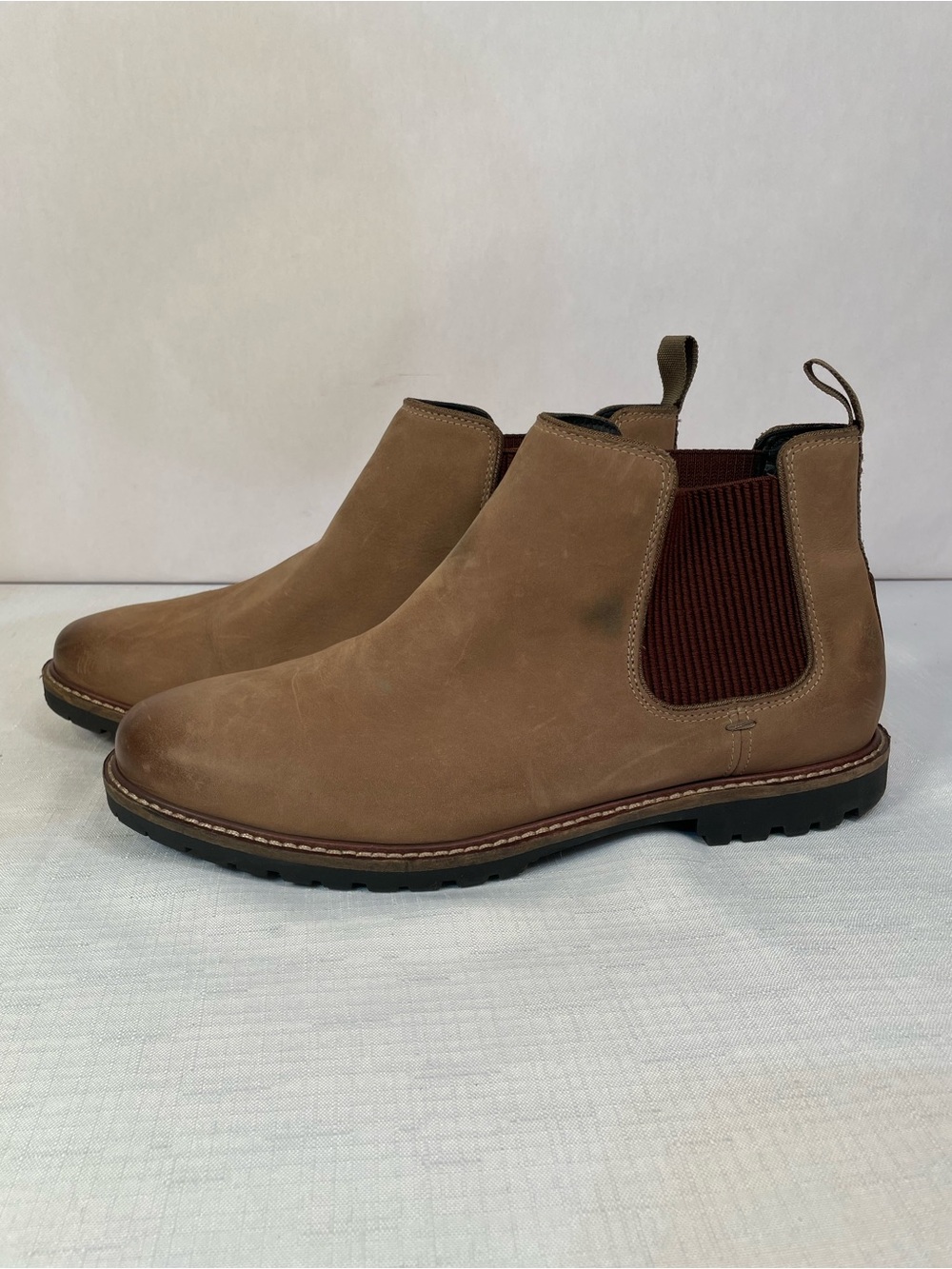 Cole Haan Men's Light Brown Suede Grand OS Boots - Picture 5 of 8